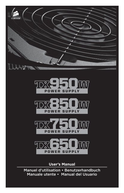 P49-00010 TX Manual - Corsair