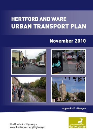 URBAN TRANSPORT PLAN - Hertfordshire County Council