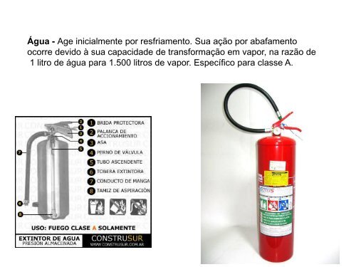 Extintores - Escola de QuÃ­mica / UFRJ