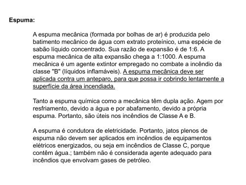 Extintores - Escola de QuÃ­mica / UFRJ