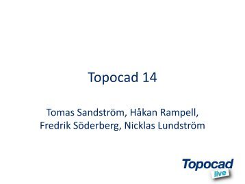 Topocad 14 - Adtollo