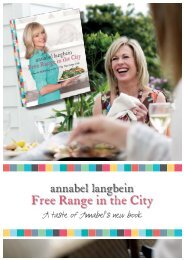 A taste of Annabel's new book - Annabel Langbein