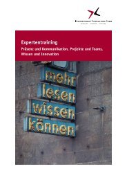 Seminarbeschreibung Expertentraining (pdf) - bei ec-crew.de