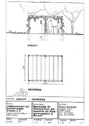 RankgerÃ¼st: Ansicht, Grundriss und Baubeschreibung