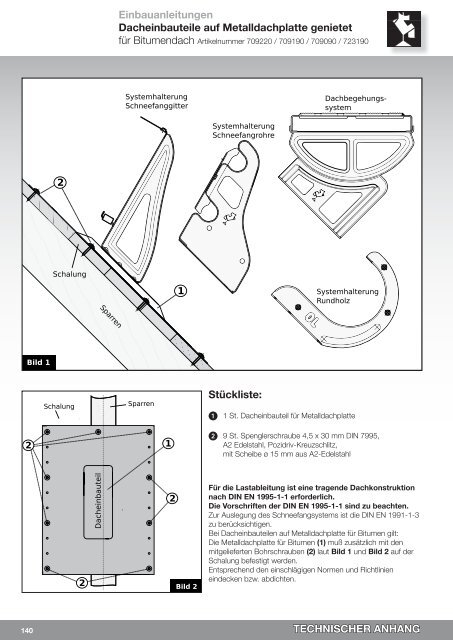 Dacheinbauteile - Otto Lehmann GmbH