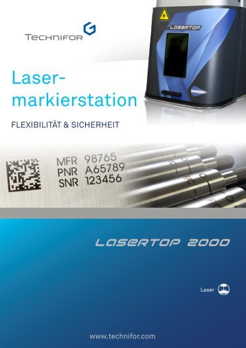 Laser- markierstation - Technifor