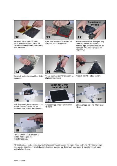 Instruktionsmanual - Jula