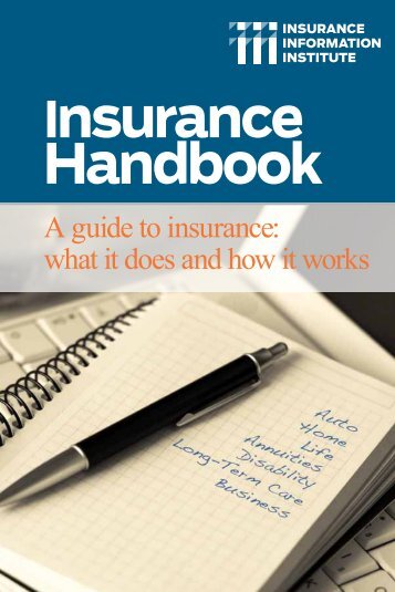 Insurance Handbook - Alaska Department of Community and ...