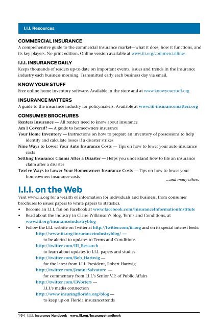 Insurance Handbook - Alaska Department of Community and ...