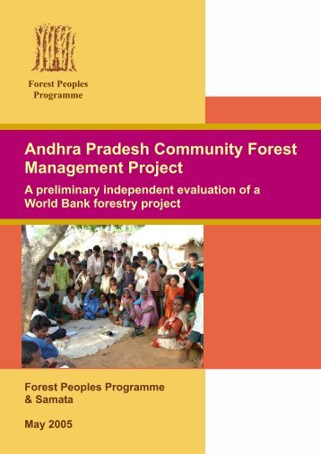 Andhra Pradesh Community Forest Management Project