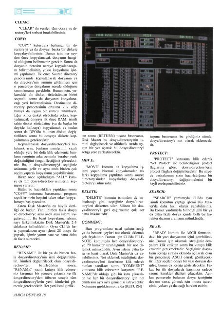 Amiga Dunyasi - Sayi 02 (Temmuz 1990).pdf - Retro Dergi