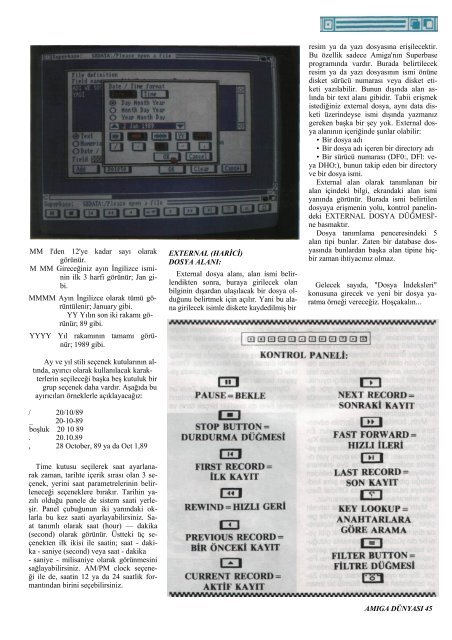 Amiga Dunyasi - Sayi 02 (Temmuz 1990).pdf - Retro Dergi