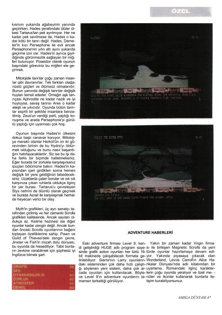 Amiga Dunyasi - Sayi 02 (Temmuz 1990).pdf - Retro Dergi