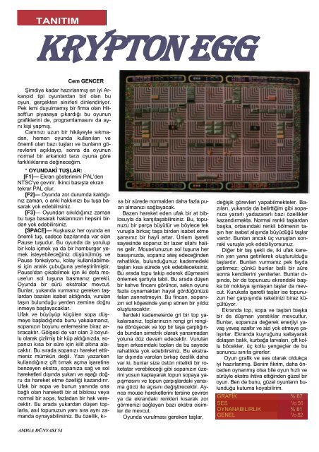 Amiga Dunyasi - Sayi 02 (Temmuz 1990).pdf - Retro Dergi