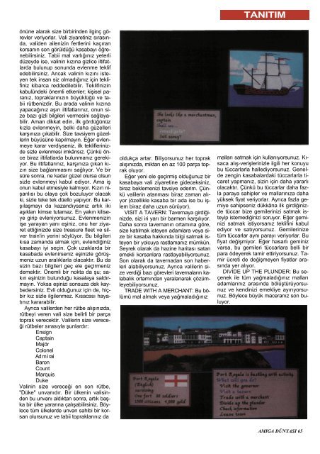 Amiga Dunyasi - Sayi 02 (Temmuz 1990).pdf - Retro Dergi