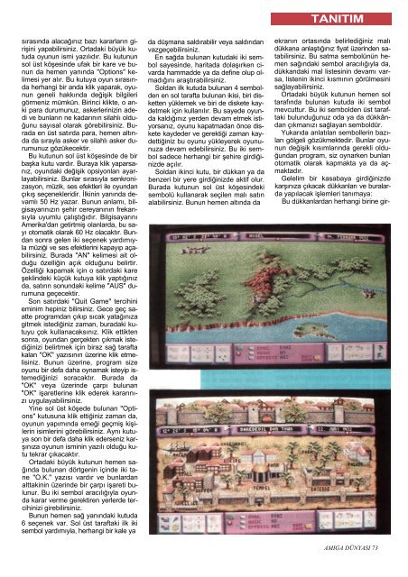 Amiga Dunyasi - Sayi 02 (Temmuz 1990).pdf - Retro Dergi