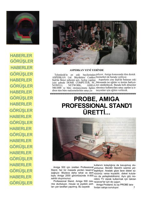 Amiga Dunyasi - Sayi 02 (Temmuz 1990).pdf - Retro Dergi