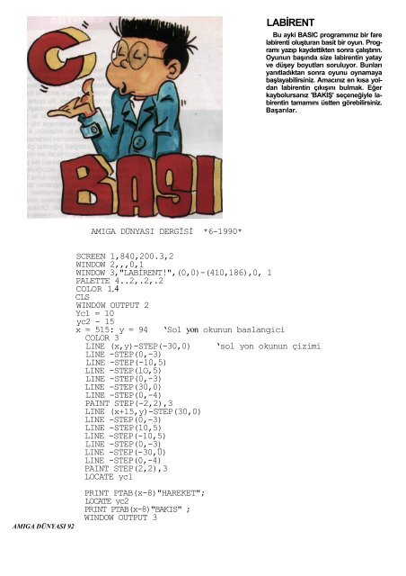 Amiga Dunyasi - Sayi 02 (Temmuz 1990).pdf - Retro Dergi