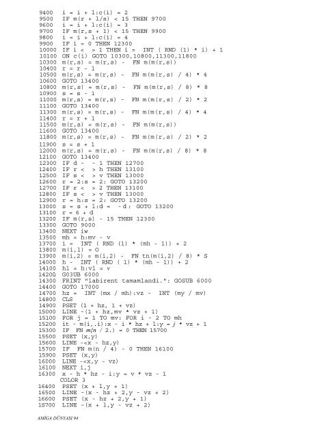 Amiga Dunyasi - Sayi 02 (Temmuz 1990).pdf - Retro Dergi