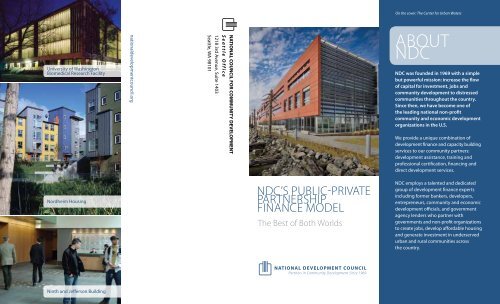 NDC Public- Private Partnership - National Development Council