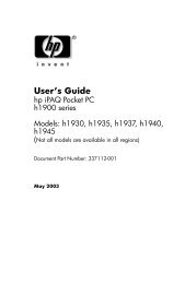 Hp Ipaq Pocket Pc H6300 Series Mike Channon