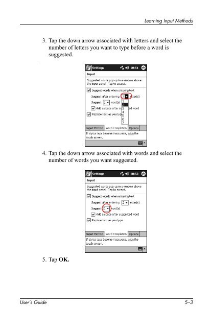 iPAQ Pocket PC h1900 Series - User's Guide - Pocket PC Central