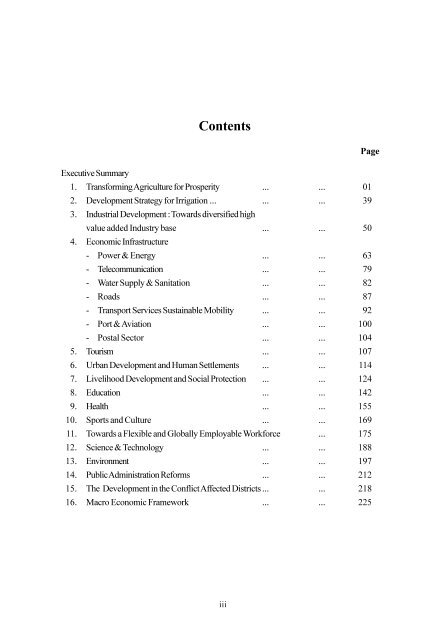 Ten-year Horizon Development Framework - Ministry of Finance and ...