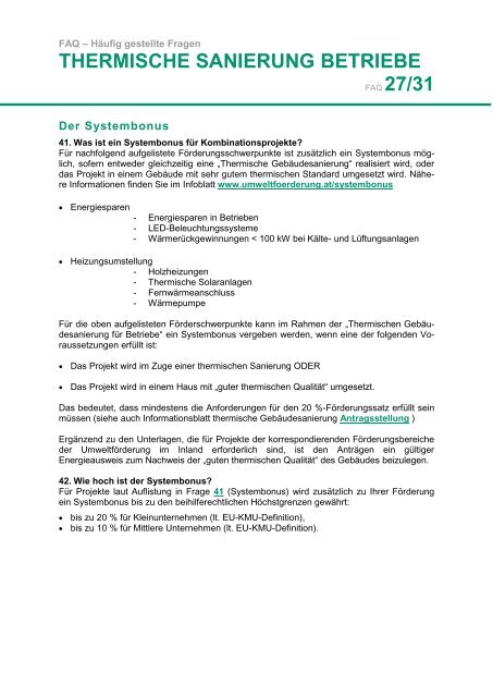 thermische sanierung betriebe - Kommunalkredit Public Consulting