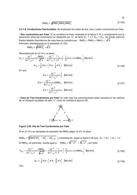 31 CAPITULO 2: CALCULO DE LOS PARAMETROS DE LAS ...