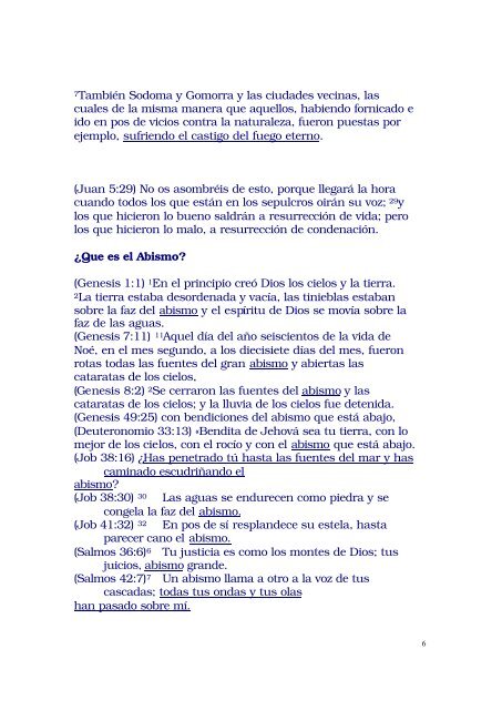 Â¿EXISTE EL INFIERNO Y EL LAGO DE FUEGO SEGUN LA BIBLIA?