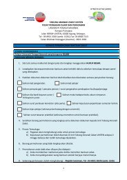 SURAT AKUJANJI DAN TANGGUNG RUGI - Tenaga Nasional Berhad