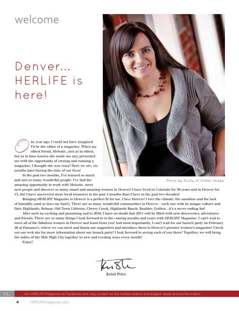 Sarah Schachterle - HERLIFE Magazine