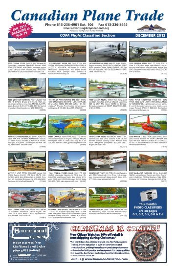 Canadian Plane Trade - Canadian Owners and Pilots Association