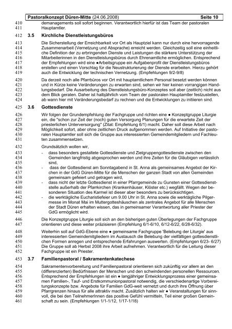 Pastoralkonzept von 2008 - St. Lukas