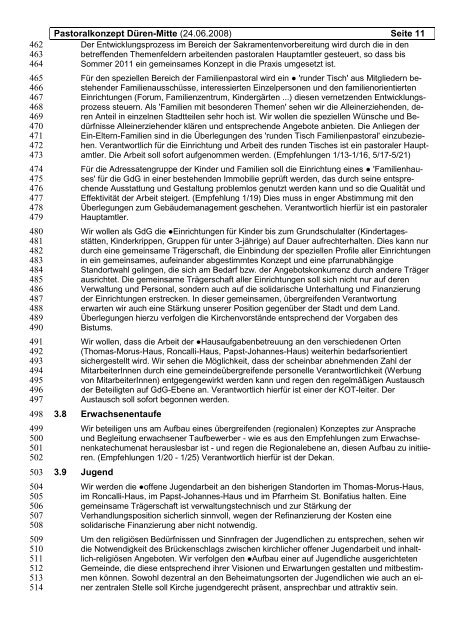 Pastoralkonzept von 2008 - St. Lukas