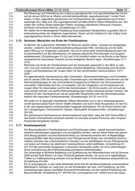 Pastoralkonzept von 2008 - St. Lukas