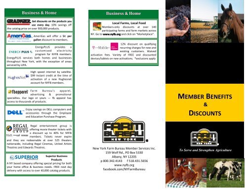 Member Benefits Discounts New York Farm Bureau