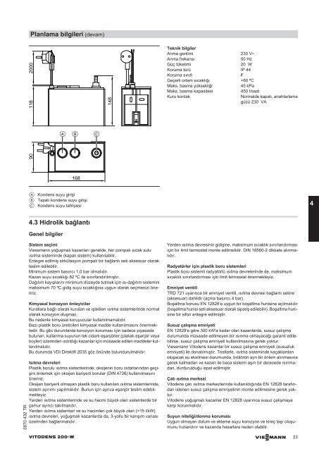 Planlama KÄ±lavuzu Vitodens 200-W 150kW2.8 MB - Kazan , kombi ...