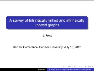 A survey of Intrinsically linked and intrinsically knotted graphs