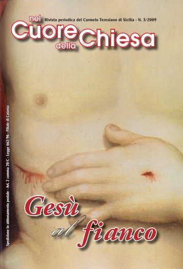 rivista n. 3/2009 (pdf) - Carmelitani Scalzi di Sicilia