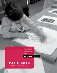 FALL:2012 - Currier Museum of Art