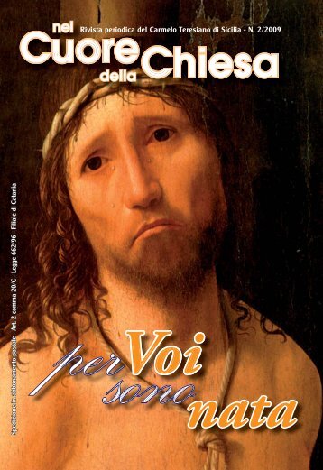 rivista n. 2/2009 (pdf) - Carmelitani Scalzi di Sicilia