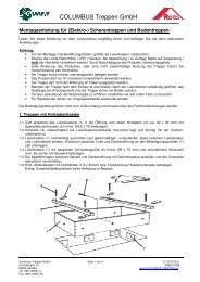 COLUMBUS Treppen GmbH - Roto
