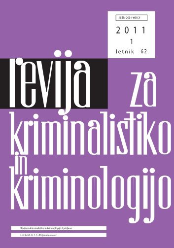 Revija 1, 2011 - Ministrstvo za notranje zadeve