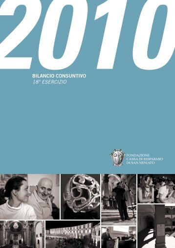 BILANCIO CONSUNTIVO 18Â° ESERCIZIO - Acri