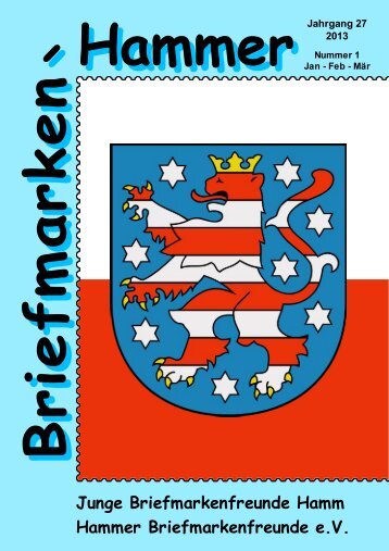 Briefmarken-Hammer - Briefmarkenjugend Hamm