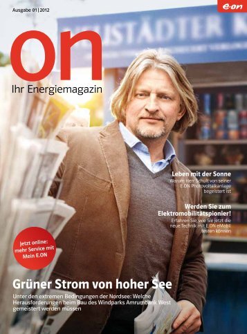 Download ON-Magazin 01/2012 E.ON Bayern