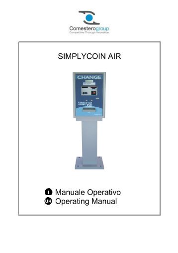SIMPLYCOIN AIR Manuale Operativo Operating ... - Comesterogroup