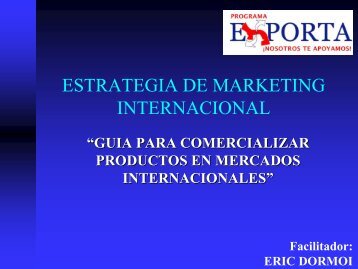 EstrategÃ­a de Marketing Intenacional