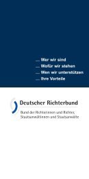 DRB-Flyer - Deutscher Richterbund